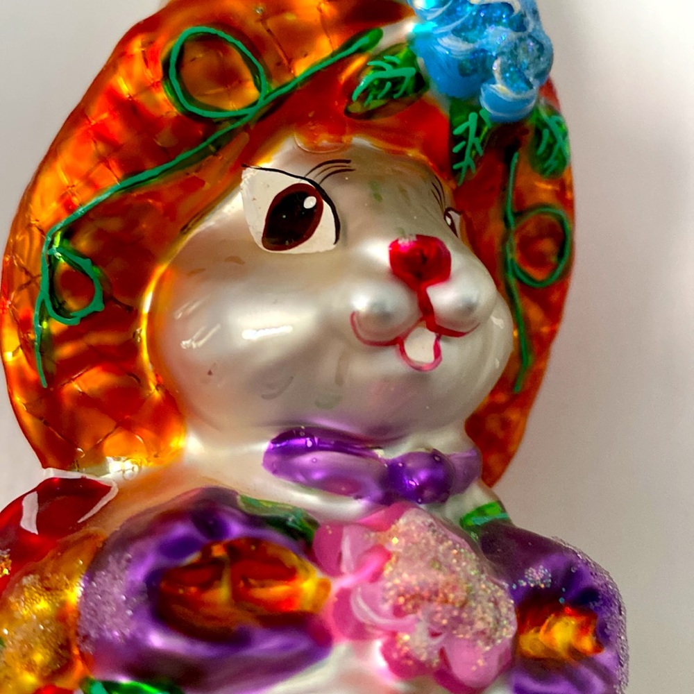 Christopher Radko European glass ornament. Rosie O’Hare  is a beauty. 2000